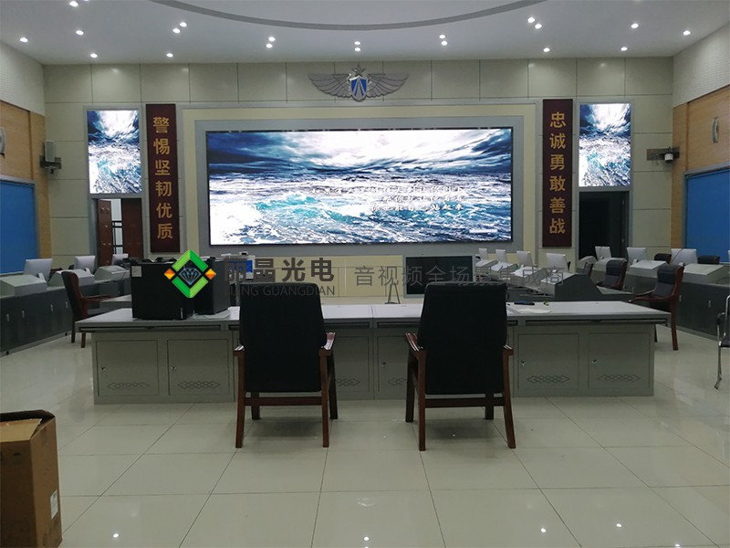 某部隊(duì)室內(nèi)小間距